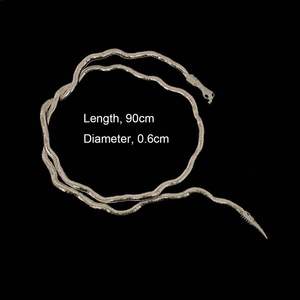 Collier ras du cou en métal doux pour <span class=keywords><strong>homme</strong></span> et femme, cadeau tendance - Product Image 4