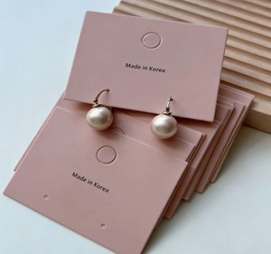 Cartes de bijoux personnalisées bilingues, cartes d'affichage multilingues - Product Image 3