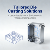 Pièces fonctionnelles en aluminium moulé sous pression, supports, arbres d'engrenages pour systèmes de transmission