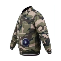 Premium Qualität Sommer Wind jacke Atmungsaktive Polyester Baumwolle Klimaanlage Lüfter Kühlung Arbeits kleidung Mode Sicherheits kleidung