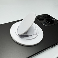 Support de téléphone portable multi-angle solide en plastique ABS fin et portable avec anneau magnétique puissant pour la maison, le bureau et le lit