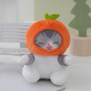 Cute Fluffy Soft Cartoon Kitten <b>Cat</b> <b>Plush</b> Keychain Charm Jewelry Accessories Claw Machine - Product Image 4