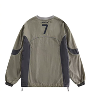 Blouson Bomber Homme Penpace à Manches Longues, Coupe Sportive Ample en Nylon, Tendance Printemps, Idéal pour l'Extérieur
