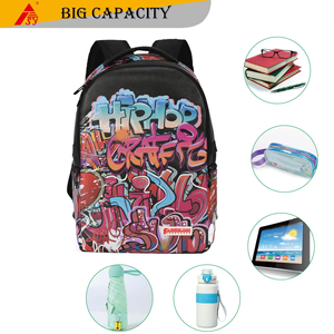 Sac à dos décontracté pour adolescents Sparty avec impression par sublimation personnalisée, imperméable, pour l'école, les livres, les étudiants, léger, pour l'extérieur - Product Image 6