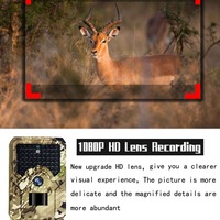 Caméra de chasse LUGER, 16MP pixels, vidéo 1080p, caméra infrarouge LED 940nm, étanche IP54, caméra de surveillance de la faune, vision nocturne, piège photo