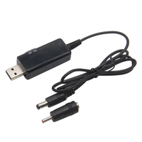 USB 5v à 9v 12v DC câble usb ligne de suralimentation réglable DC 5V Boost à 9V 12V convertisseur de tension câble transformateur de Volt élévateur