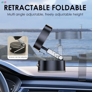 <span class=keywords><strong>Support</strong></span> de téléphone de voiture portable magnétique à <span class=keywords><strong>double</strong></span> face avec rotation à 360 ° en usine avec des fonctionnalités flexibles pour l'utilisation murale de l'écran de bureau - Product Image 3