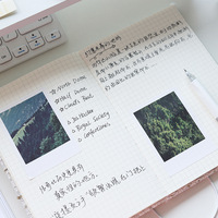 Kreatives Notizbuch im kleinen Duft-Stil mit Hardcover-Stoffeinband und Fadenbindung für Mädchen, Reisetagebuch, Geschenk, Schreibwaren