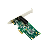 Tarjeta de Red Gigabit SFP Interna con Cable PCIe X1 para Servidor LAN-Stock