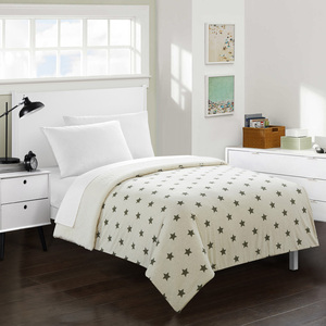 Nhà Sản Xuất Siêu Chất Lượng Thân Thiện Với Môi 3 Pcs Nhà Khách Sạn Sang Trọng <span class=keywords><strong>Comforter</strong></span> Bộ Đồ Giường Đặt - Product Image 2