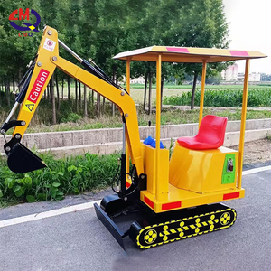Grand parc pour enfants manèges d'amusement à pièces de foire électrique pour enfants mini excavatrice de sable pour enfants à vendre - Product Image 3