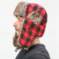 Gorro de Invierno ZG Personalizado, Extra Grande, Impermeable, de Piel Sintética, Estilo Ruso Ushanka, para Caza