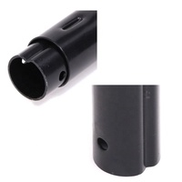 Nouvelle jambe de support carrée robuste de 2000 LBS à souder directement pour remorque de camping-car, réglable pour remorque utilitaire et véhicule