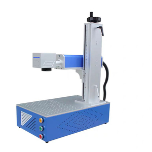 เครื่องเลเซอร์ไฟเบอร์ 50w สำหรับทำเครื่องหมาย ระบบระบายความร้อนด้วยอากาศ CNC ขนาดเล็ก พกพาสะดวก 300x รับประกัน <span class=keywords><strong>3</strong></span> ปี รองรับไฟล์ DXF/<span class=keywords><strong>BMP</strong></span>/AI แบบปิด - Product Image 5