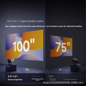 Proyector Láser Tricolor DLP Vidda C3 4K Ultra HD con Zoom Óptico <span class=keywords><strong>de</strong></span> 1.67x, Altavoces Integrados <span class=keywords><strong>de</strong></span> 20W para Cine en <span class=keywords><strong>Casa</strong></span> y Juegos - Product Image 6