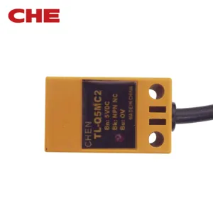 TL-Q5MC2 DC6-36V Npn No Ip67 Flush Hoekkolom Type Metaaldetectie Analoge Inductieve Nabijheidsschakelaar Sensor