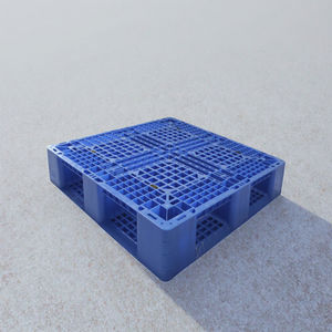 Palettes en plastique à trois roulettes, non réversibles, à simple face, à 4 entrées, renforcées avec 8 cœurs en acier - Product Image 3