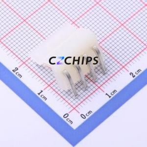 HC-3.96-4A4W Wire-to-Board Pin Header Bent Lead Through Hole,P=3.96mm Connector 1x4P 3.96mm Right Angle Insert CH - Product Image 2