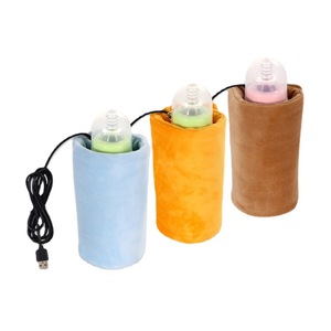 Calentador de biberones USB portátil con funda aislante para calentar biberones - Product Image 5