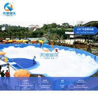 Machine à vagues en fibre de verre personnalisée de haute qualité, FlowRider avec piscine à vagues pour adultes, parc aquatique et utilisation scolaire