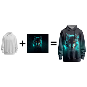 Sweatshirts à capuche d'hiver de haute qualité pour hommes sweatshirts oversize en coton et polyester imprimés en 3D de cordes avec logo personnalisé et broderie 3D - Product Image 1