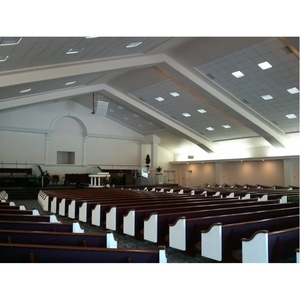 Anpassbare moderne Kirche Leicht stahl konstruktion Vorgefertigtes Fabrik gebäude Massives H-förmiges Stahlträger schweißen Biegen Schneiden - Product Image 5
