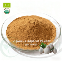 Extrait d'Agaricus Bisporus de haute pureté 10:1 20:1, poudre d'extrait de champignon, lot stable, indicateur de qualité pour usine de transformation alimentaire