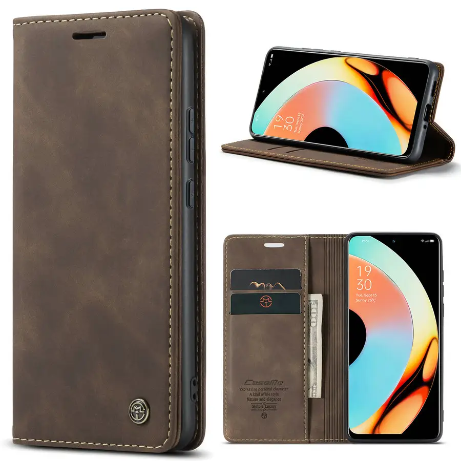 Новый продукт для Redmi 12 бумажник чехол для телефона роскошный высококачественный чехол с подставкой для карт Магнитный кожаный чехол для Redmi 12 книжный флип-чехол