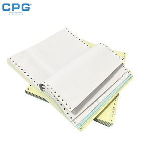 Papel autocopiativo premium de fábrica, rollo jumbo de 50 g/m², alta blancura, papel NCR para impresión de libros de facturas - Product Image 1
