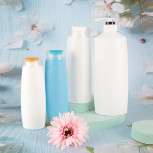 Frasco de Loção Personalizado de 200ml 400ml <span class=keywords><strong>750ml</strong></span> em HDPE com Tampa Flip e Bomba para Shampoo - Product Image 2