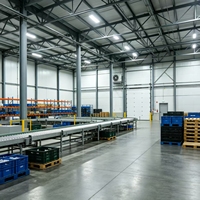 Almacén Refrigerado Prefabricado con Estructura de Acero, Edificio Metálico Aislado para Almacenamiento en Frío