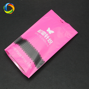 Оптовые пакеты-саше с индивидуальным логотипом, пластиковые пакеты на молнии для косметики, маленькие упаковочные пакеты с прозрачным окном - Product Image 5