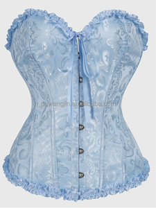 Elegante Diseño de <span class=keywords><strong>Damasco</strong></span> Blanco y Sin Tirantes, Romántico Satén Rosa y Detalle de Lazo Negro, Lujoso Terciopelo Esmeralda y Estructurado - Product Image 6