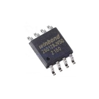 Chip Flash SPI Serial W25Q128JVSIQ 16MB Paket SOIC8 untuk Penyimpanan Firmware Tertanam W25Q128JVSIQ