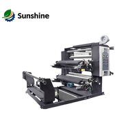 Machine d'impression flexographique à grande vitesse de pointe pour l'impression de films d'emballage souples, d'étiquettes et de papier ondulé