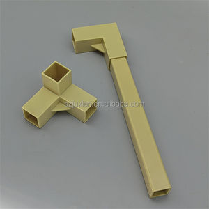 Kare PVC tüp için plastik dirsek konektörü - Product Image 2