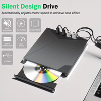 Offre Spéciale – Lecteur Optique Externe USB 3.0/Type-C 7-en-1 Portable – Graveur et Lecteur CD/DVD – Vente en Gros OEM