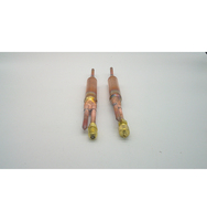 Filtre déshydrateur de ligne de liquide frigorifique en cuivre 10G, 15G, 25G avec valve de charge
