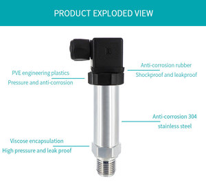 Transductor de Presión SAC-131 AICE, Gran Venta, Clasificación IP65, 4-20 mA, Acero Inoxidable, con 1 Año de Garantía - Product Image 6