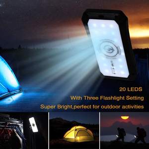 Banque d'alimentation solaire portable sans fil pour l'extérieur, <span class=keywords><strong>15000</strong></span> mAh, <span class=keywords><strong>Powerbank</strong></span> solaire - Product Image 6