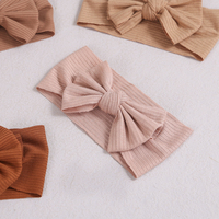 Bob-002 2026 Vente en gros à chaud Bandeaux pour bébé à nœud papillon Nouveau-né Accessoires pour cheveux élastiques pour bébé Accessoires pour cheveux pour enfants