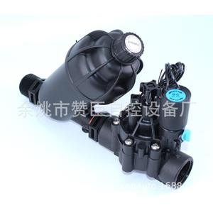 Válvula solenoide de riego Zanchen con filtro de 1 pulgada, control de flujo de agua de 12V CC para uso agrícola - Product Image 1