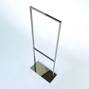 Support d'affichage publicitaire en acier inoxydable, présentoir de <span class=keywords><strong>recrutement</strong></span> sur pied - Product Image 3