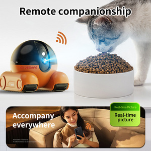 Vesafe ngoài trời ai di động thông minh Mèo điều khiển từ xa 360 an ninh <span class=keywords><strong>Robot</strong></span> Pet Home <span class=keywords><strong>Camera</strong></span> chống nước di chuyển <span class=keywords><strong>camera</strong></span> giám sát - Product Image 6