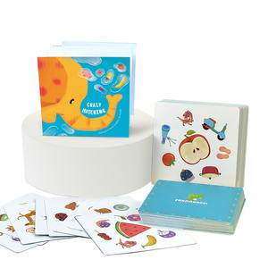 การ์ดจับคู่ FURONANGEL เกมเสริมสร้างพัฒนาการทางปัญญาสำหรับเด็กอายุ 4-14 ปี การ์ดแฟลชกระดาษสีสันสดใส - Product Image 3