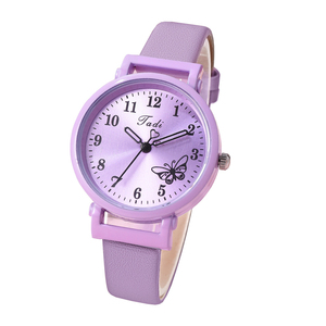 Nuevo reloj para mujer con decoración de cuarzo fresca y elegante, estilo mariposa a la moda. - Product Image 4