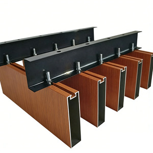 吊顶U型方形铝金属条形墙板吊顶砖 - Product Image 6