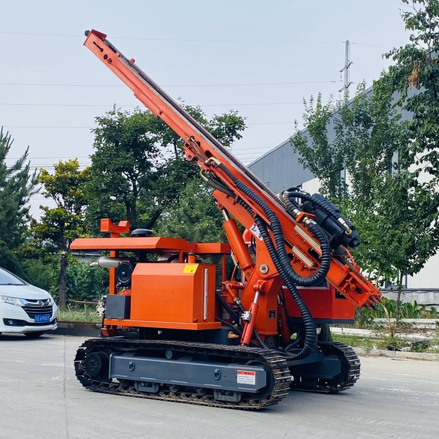 BDM-GF360 High Quality Crawler Solar Pile Driving Machine PV Foundation Machine Photovoltaic Drilling Rig