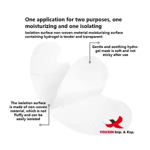 Patchs oculaires jetables pour greffe de cils, 50 paires par sachet, à prix réduit pour l'isolation des cils, spécial beauté - Product Image 6