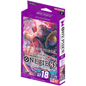 Baraja de inicio del juego de cartas One Piece, edición ST18, versión en inglés - Product Image 3